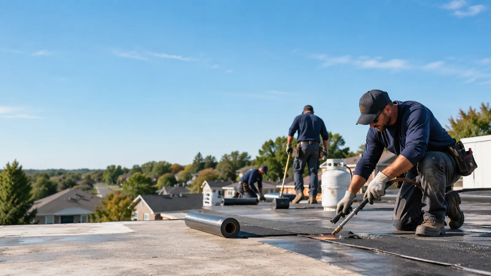 Flat Roof Leak Repair providers in Claxton, GA